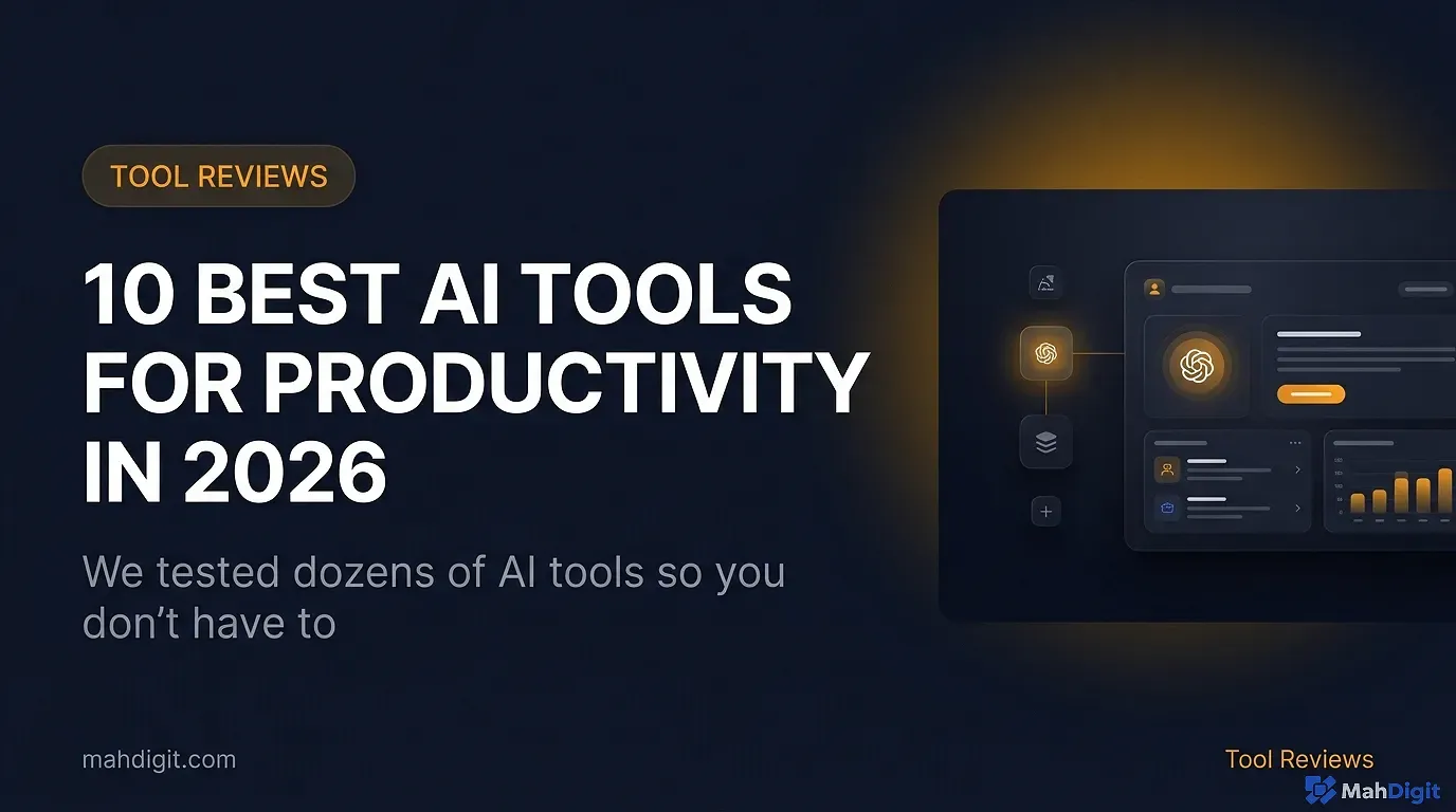 Best AI productivity tools in 2026 compared by workflow