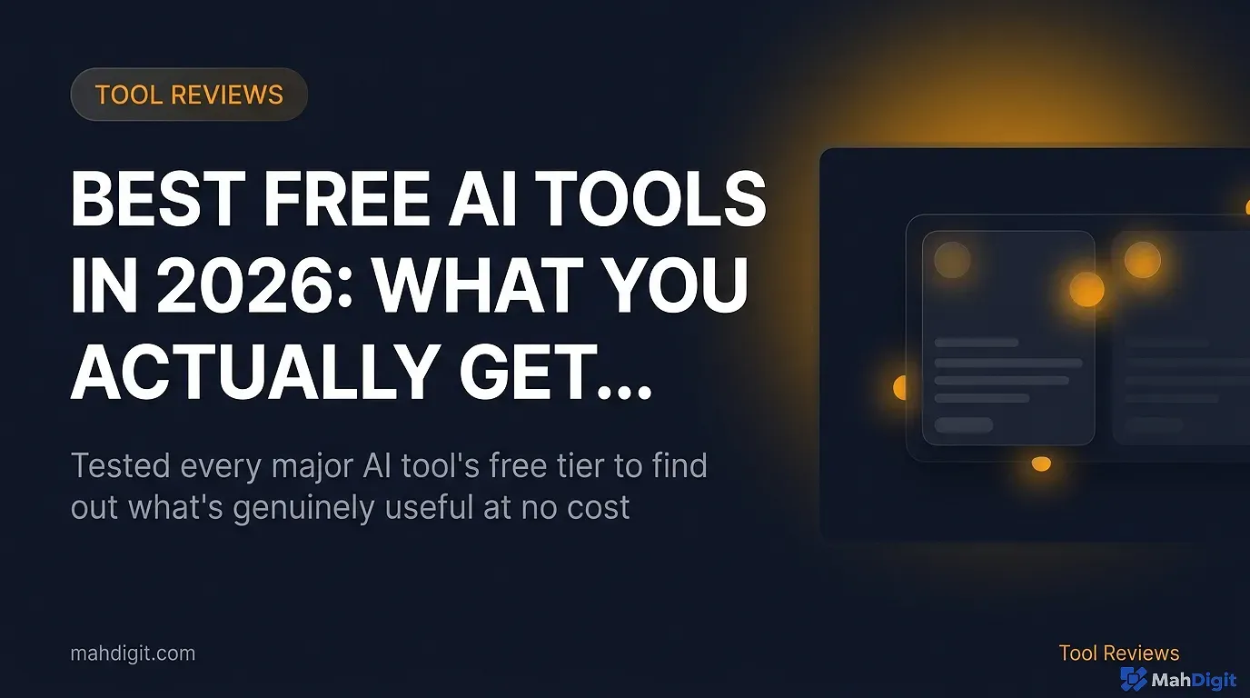 Best free AI tools in 2026 compared for practical daily use