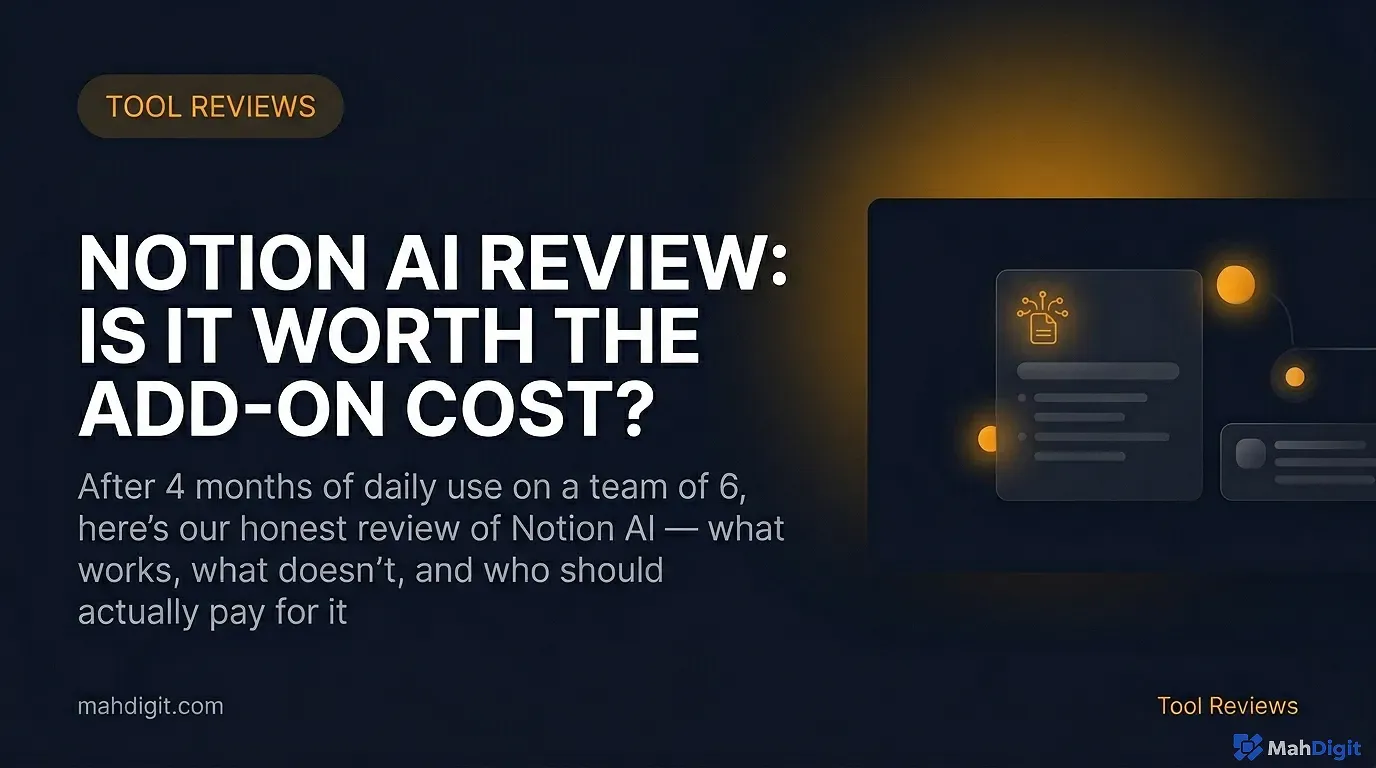 Notion AI review 2026 honest feature breakdown and team experience